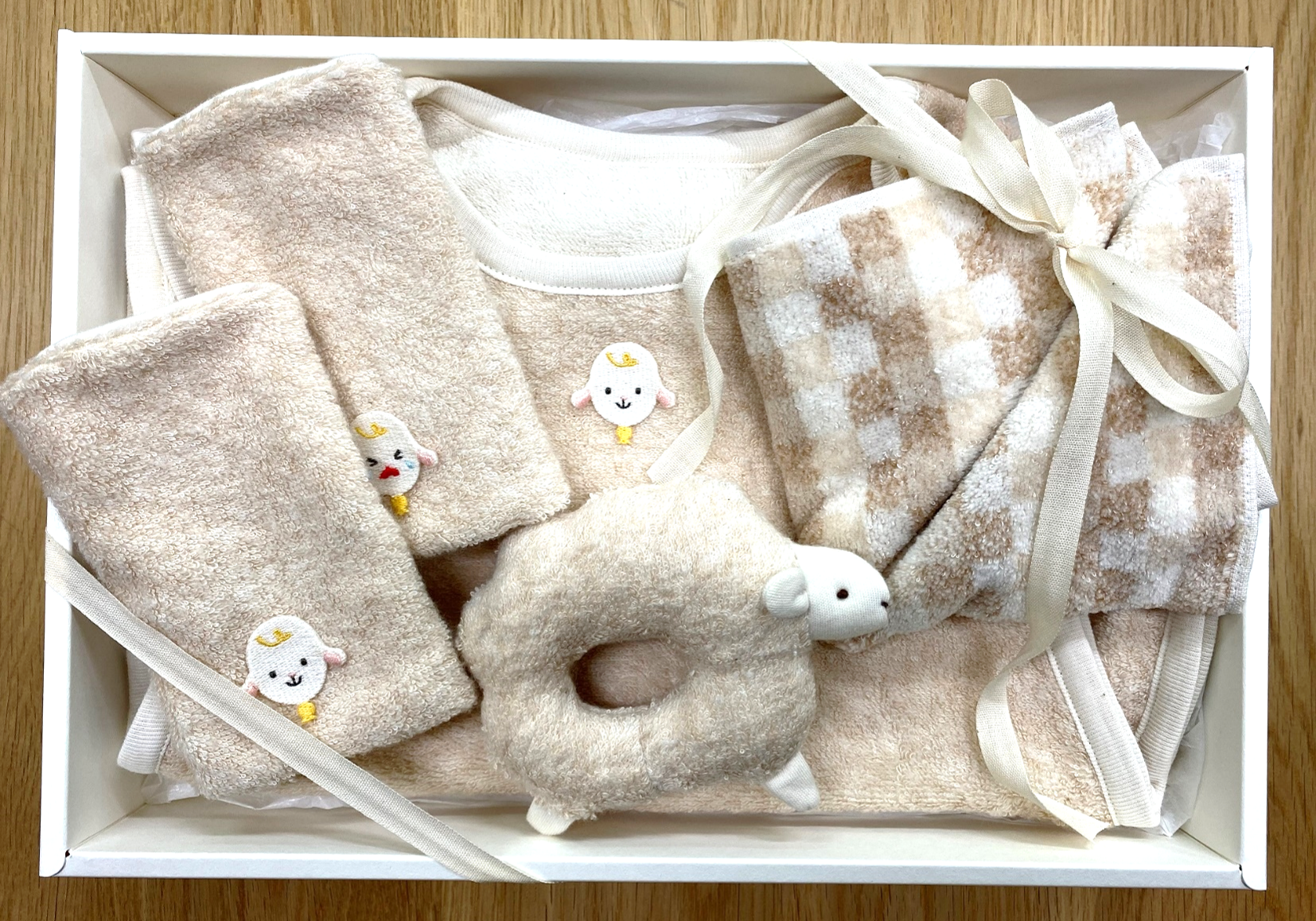 HORIBA organic cotton　出産お祝い品ギフトセット